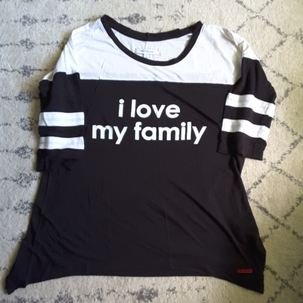 I love my family tshirt